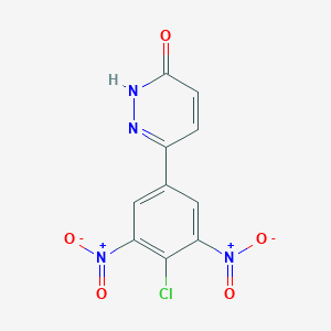 6-(4-chloro-3,5-dinitrophenyl)pyridazin-3(2H)-one