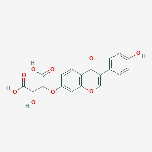 molecular formula C19H14O9 B1246659 Shoyuflavone A CAS No. 190712-87-9