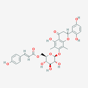 molecular formula C32H32O13 B1246675 Myrciacitrin IV 