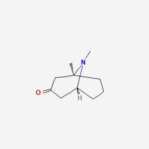 molecular formula C10H17NO B1246692 N-Methyleuphococcinine 