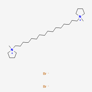 1,1'-Hexadecane-1,16-diylbis(1-methylpyrrolidinium) dibromide