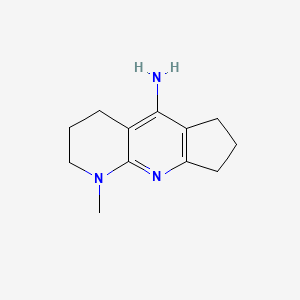 1-methyl-2,3,4,6,7,8-hexahydro-1H-cyclopenta[b][1,8]naphthyridin-5-amine