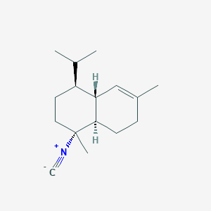 molecular formula C16H25N B1246703 10-Isocyano-4-cadinene 