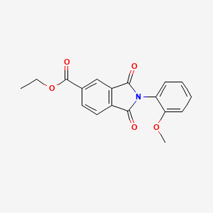 Ethyl 2-(2-methoxyphenyl)-1,3-dioxoisoindole-5-carboxylate