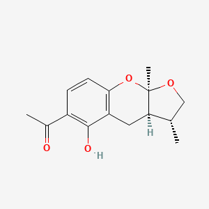 molecular formula C15H18O4 B1246717 Xyloketal D 