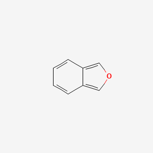 molecular formula C8H6O B1246724 异苯并呋喃 