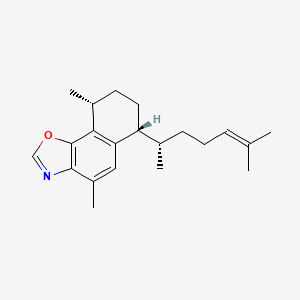 molecular formula C21H29NO B1246743 Seco-pseudopteroxazole 