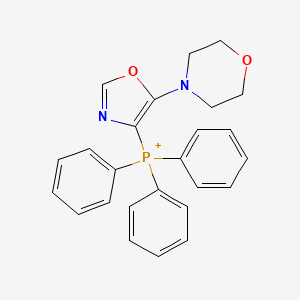 [5-(Morpholin-4-yl)-1,3-oxazol-4-yl](triphenyl)phosphonium