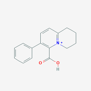 molecular formula C16H16NO2+ B1246748 Clathryimine A 