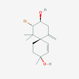 molecular formula C15H23BrO2 B1246757 Isorigidol 