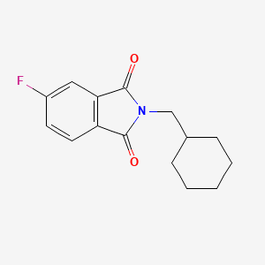 2-(cyclohexylmethyl)-5-fluoro-1H-isoindole-1,3(2H)-dione