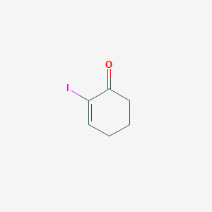 molecular formula C6H7IO B1246760 2-Iodocyclohex-2-en-1-one CAS No. 33948-36-6