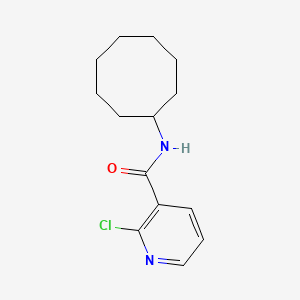 2-chloro-N-cyclooctylpyridine-3-carboxamide