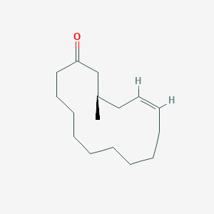 molecular formula C16H28O B1246766 (R,Z)-5-Muscenone 