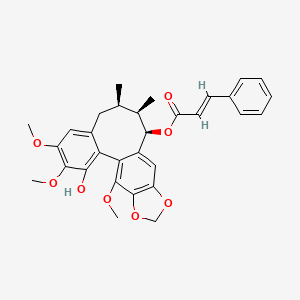 molecular formula C31H32O8 B1246771 longipedumin A 