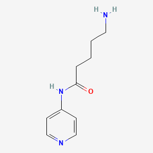 5-amino-N-(pyridin-4-yl)pentanamide