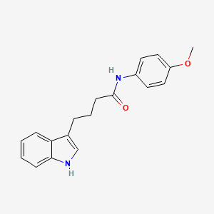 4-(1H-indol-3-yl)-N-(4-methoxyphenyl)butanamide