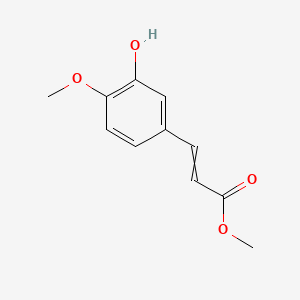 Methyl 3-(3-hydroxy-4-methoxyphenyl)prop-2-enoate