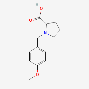 1-(4-Methoxy-benzyl)-pyrrolidine-2-carboxylic acid