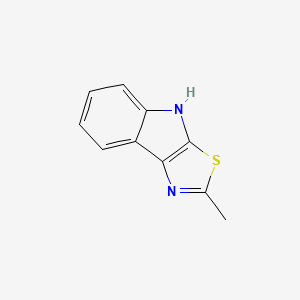 2-methyl-4H-[1,3]thiazolo[5,4-b]indole