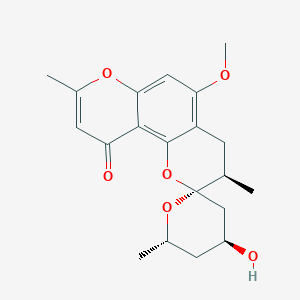 molecular formula C20H24O6 B1246797 Chaetoquadrin B 