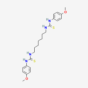 1,1'-Heptane-1,7-diylbis[3-(4-methoxyphenyl)(thiourea)]