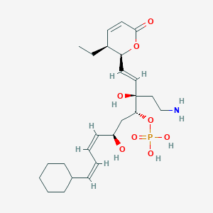 molecular formula C25H40NO8P B1246829 Phoslactomycin B 