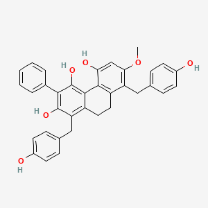 molecular formula C35H30O6 B1246834 Sinensol H 