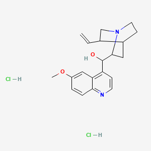 (5-Ethenyl-1-azabicyclo[2.2.2]octan-2-yl)-(6-methoxyquinolin-4-yl)methanol;dihydrochloride