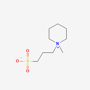 molecular formula C9H19NO3S B1246859 3-(1-Methylpiperidinium-1-yl)propane-1-sulfonate CAS No. 160788-56-7