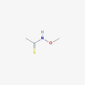 molecular formula C3H7NOS B12468681 Methomyl-oxime 