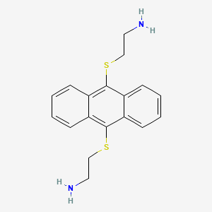 2,2'-(Anthracene-9,10-diyldisulfanediyl)diethanamine