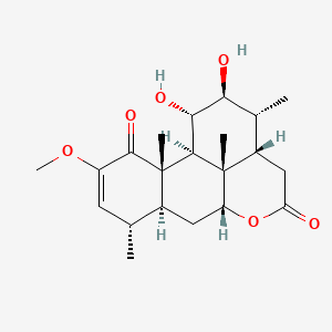 molecular formula C21H30O6 B1246875 Nigakilactone A 