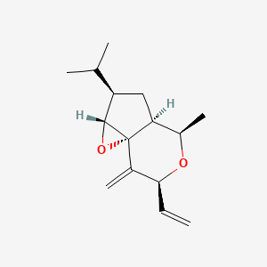 molecular formula C15H22O2 B1246880 Hodgsonox 