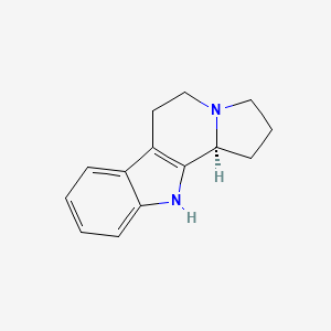 molecular formula C14H16N2 B1246882 Harmicine 