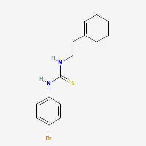 1-(4-Bromophenyl)-3-[2-(cyclohex-1-en-1-yl)ethyl]thiourea