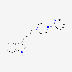 3-{3-[4-(pyridin-2-yl)piperazin-1-yl]propyl}-1H-indole