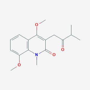 molecular formula C17H21NO4 B1246899 orixalone A 