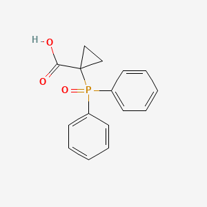 1-(Diphenylphosphoryl)cyclopropanecarboxylic acid