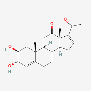 molecular formula C21H26O4 B1246902 Terresterone A 