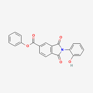 Phenyl 2-(2-hydroxyphenyl)-1,3-dioxoisoindole-5-carboxylate