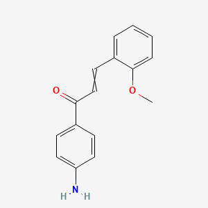 1-(4-Aminophenyl)-3-(2-methoxyphenyl)prop-2-en-1-one