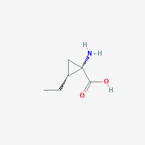 (1S,2R)-1-amino-2-ethylcyclopropanecarboxylic acid