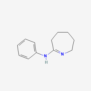 N-phenyl-3,4,5,6-tetrahydro-2H-azepin-7-amine