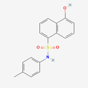 5-hydroxy-N-(4-methylphenyl)naphthalene-1-sulfonamide