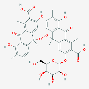 molecular formula C42H40O17 B1246962 Adxanthromycin 
