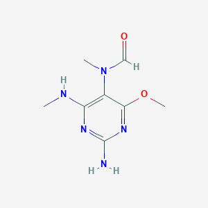 molecular formula C8H13N5O2 B1246965 Heteromine H 