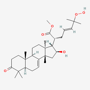 molecular formula C31H48O6 B1246969 Meliastatin 3 