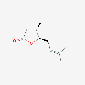 molecular formula C10H16O2 B1246975 反式埃尔达诺内酯 