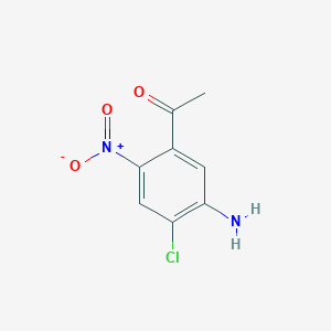 1-(5-Amino-4-chloro-2-nitrophenyl)ethanone